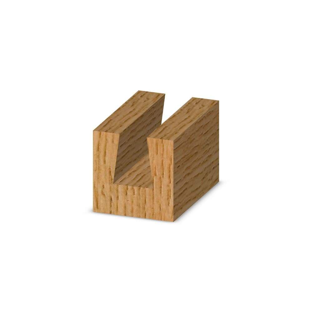 WHITESIDE D75-25 Form Router Bits WHITESIDE D75-25 - 7.5° Dovetail Bit