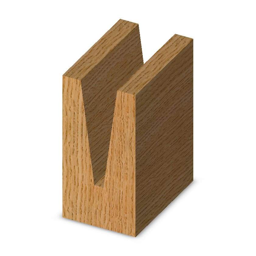 WHITESIDE SC54 Form Router Bits WHITESIDE SC54 - 15° Engraving Bit SC 1/4SH 1/16 Flat Point 2-1/2 OAL 1FL
